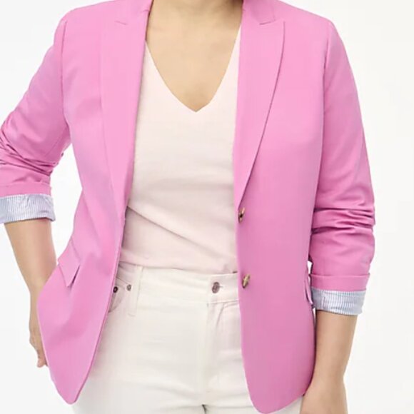 J. Crew Factory Cotton Blend Two-button Blazer - Picture 6 of 15